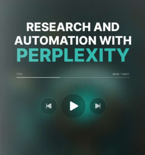 ai research and workflow automation with perplexity