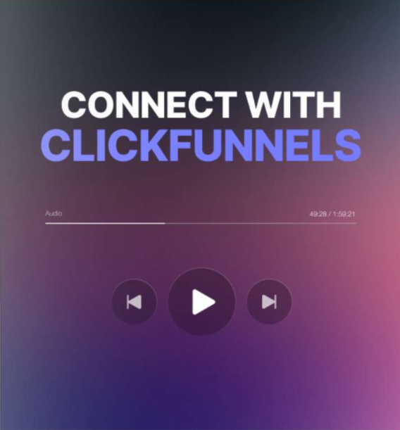 connect with click funnels