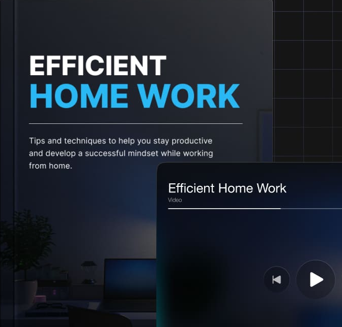 efficient home work