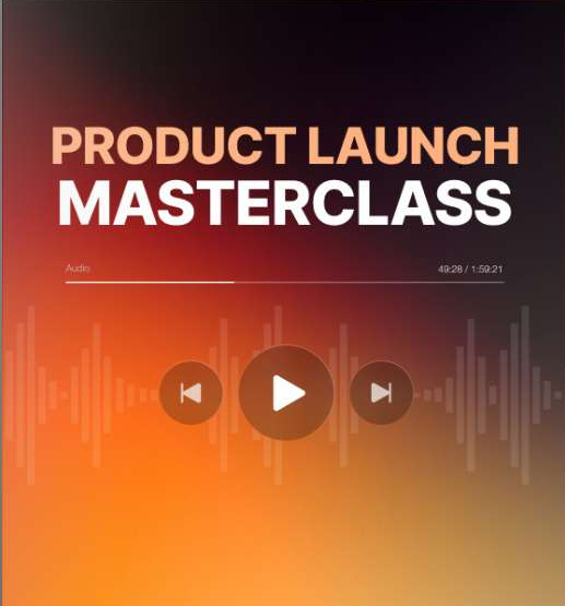product launch masterclass