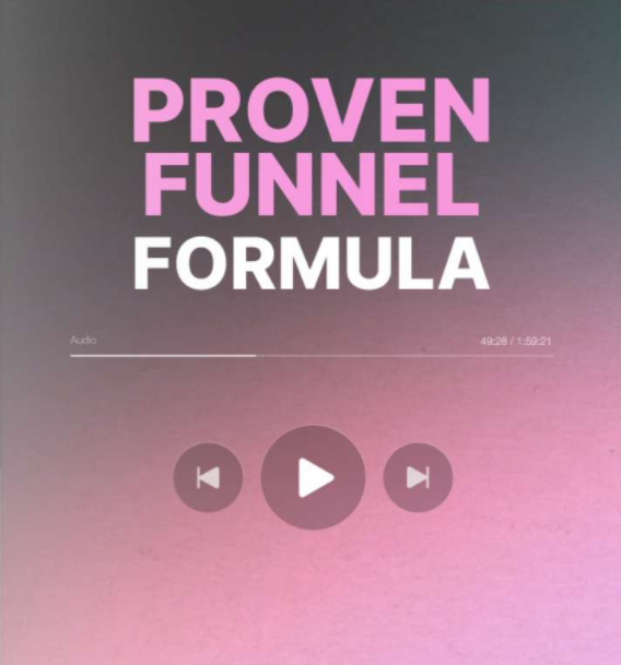 proven funnel formula