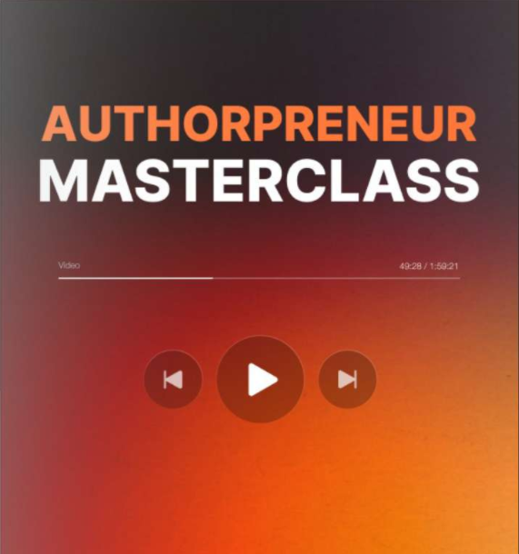 the authorpreneur masterclass