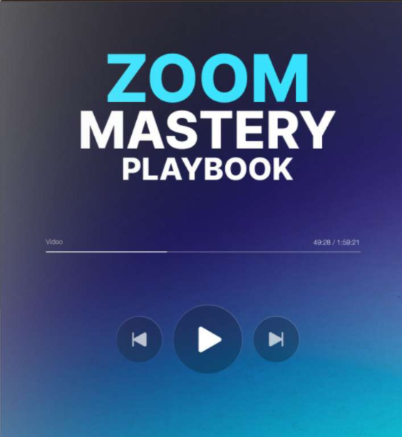 zoom mastery playbook